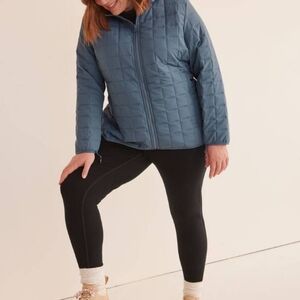 NEW 3-in-1 convertible jacket 3 season soft steel blue - New